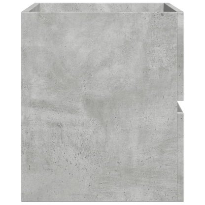 Meuble salle de bain suspendu gris - vente privée 14:35085260 x 38.5 x 45 cm;200007763:201336343