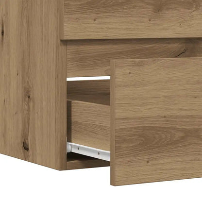 Meuble salle de bain suspendu gris - vente privée 14:35085260 x 38.5 x 45 cm;200007763:201336343