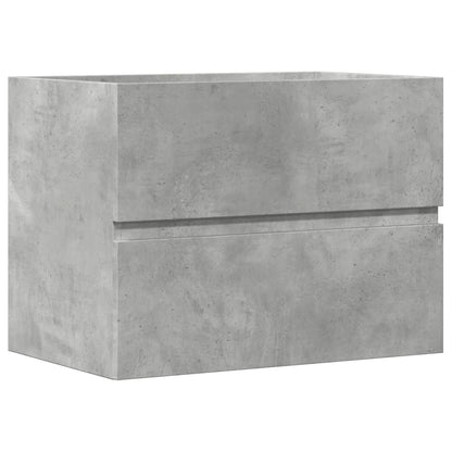 Meuble salle de bain suspendu gris - vente privée 14:35085260 x 38.5 x 45 cm;200007763:201336343