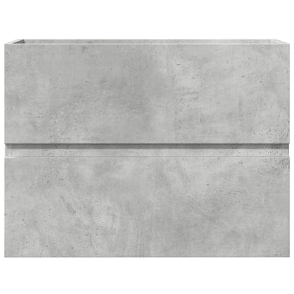 Meuble salle de bain suspendu gris - vente privée 14:35085260 x 38.5 x 45 cm;200007763:201336343