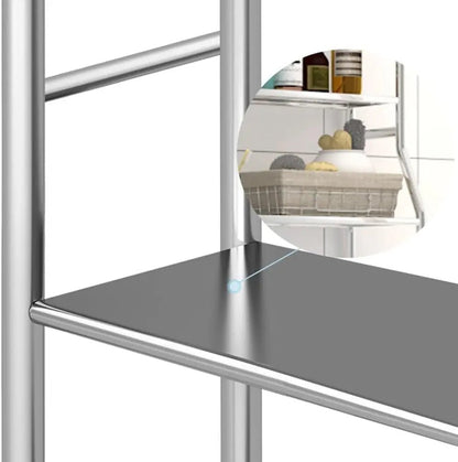 Meuble WC à 3 niveaux en métal - vente privée 14:193black;200007763:203372089