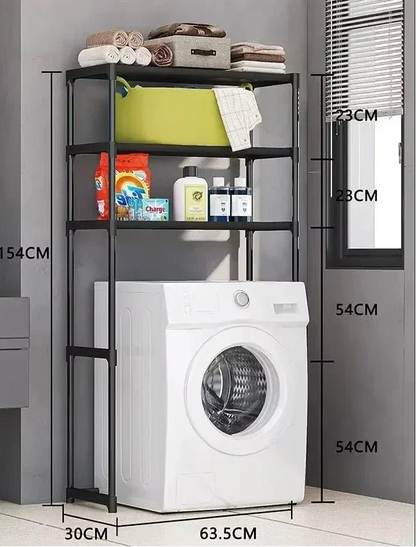 Meuble WC de type organisateur à niveaux - vente privée 14:200006155Washing Rack Black