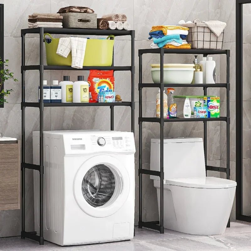 Meuble WC de type organisateur à niveaux - vente privée 14:202010806Washing Rack White