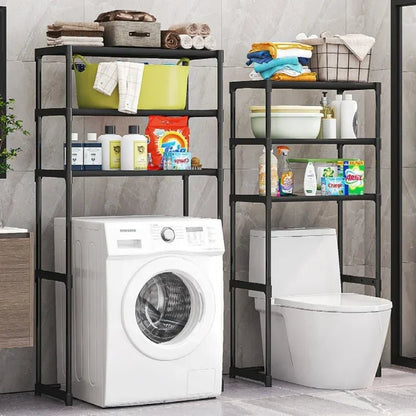 Meuble WC de type organisateur à niveaux - vente privée 14:202010806Washing Rack White