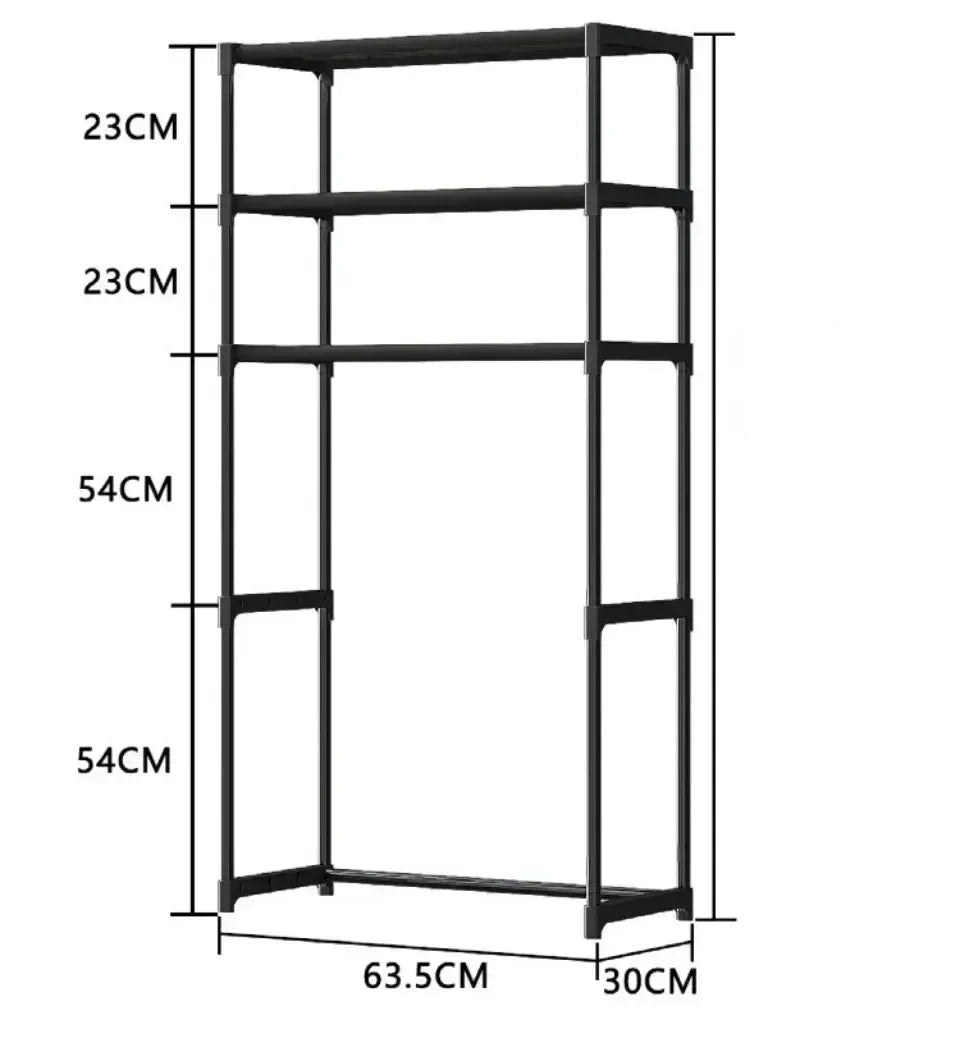 Meuble WC de type organisateur à niveaux - vente privée 14:202010806Washing Rack White
