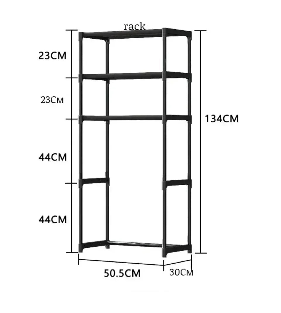 Meuble WC de type organisateur à niveaux - vente privée 14:202010806Washing Rack White