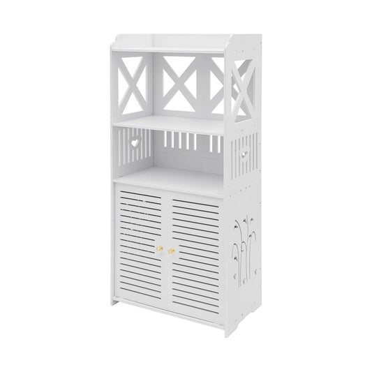 Meuble WC latéral en PVC - vente privée 14:29White;200007763:201336101