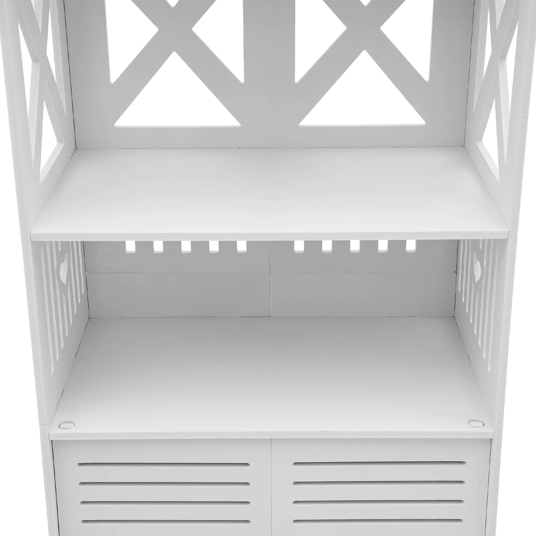 Meuble WC latéral en PVC - vente privée 14:29White;200007763:201336101