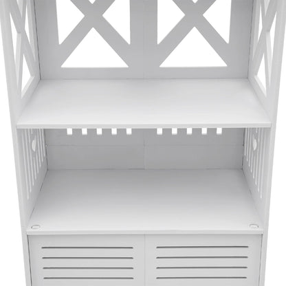 Meuble WC latéral en PVC - vente privée 14:29White;200007763:201336101