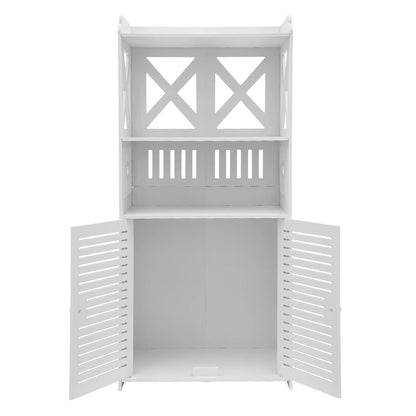 Meuble WC latéral en PVC - vente privée 14:29White;200007763:201336101