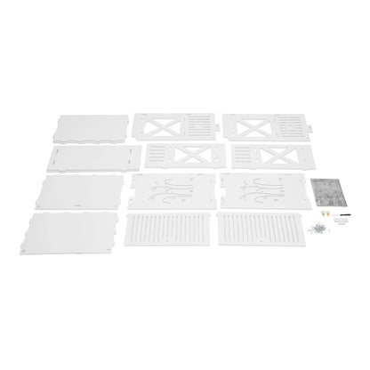 Meuble WC latéral en PVC - vente privée 14:29White;200007763:201336101