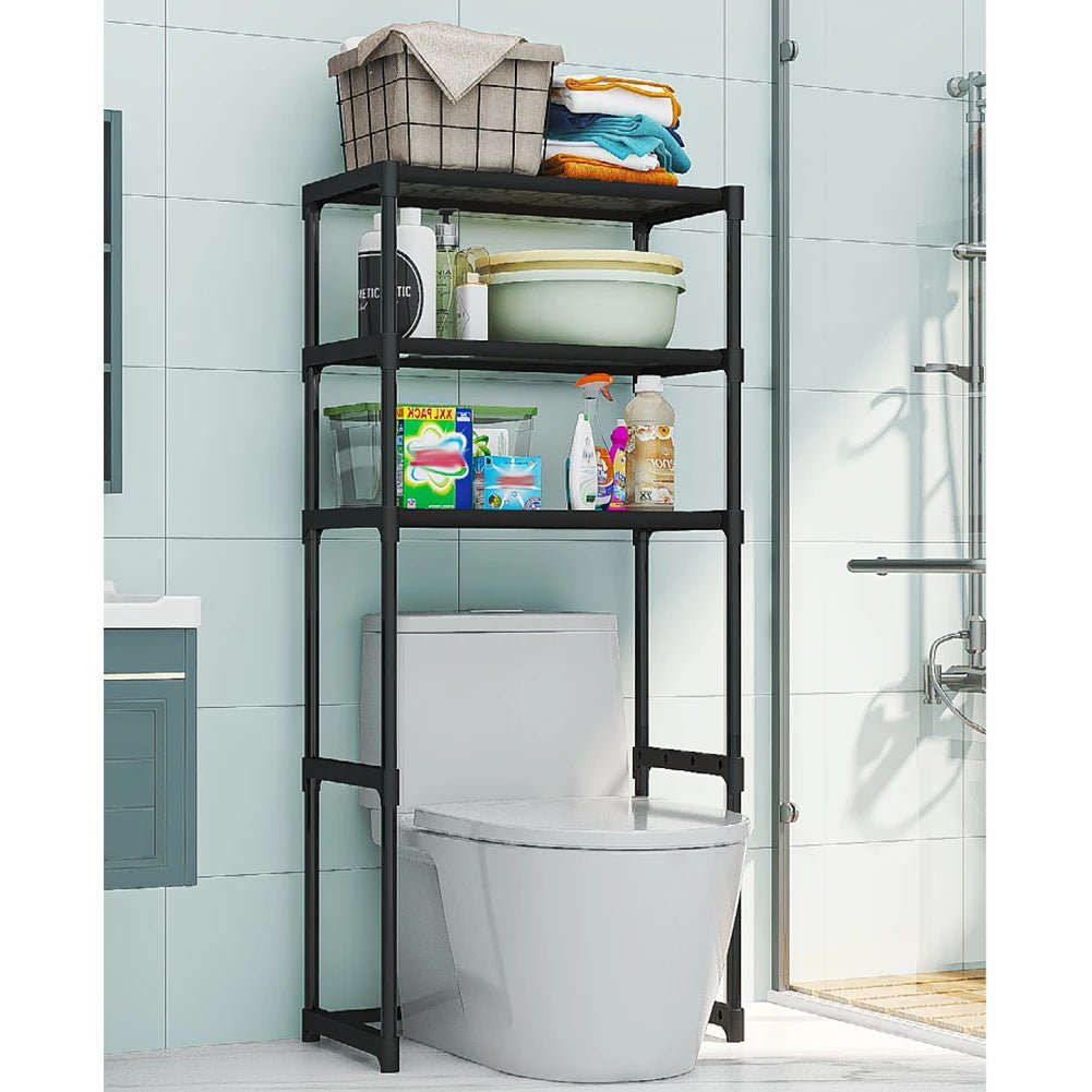 Meuble WC rack simple pour toilette - vente privée 14:202010806black;200007763:203372089