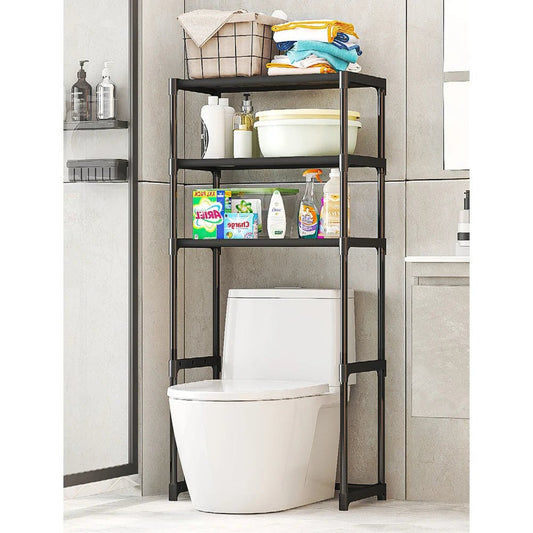Meuble WC rack simple pour toilette - vente privée 14:202010806black;200007763:203372089
