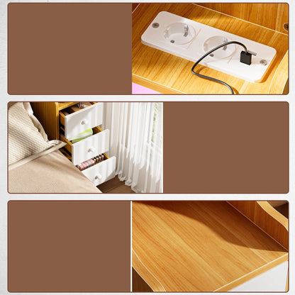 Mini table de chevet compacte - 1Pc - vente privée 14:365458Brown;200007763:201336101