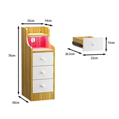 Mini table de chevet compacte - 1Pc - vente privée 14:365458Brown;200007763:201336101