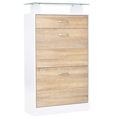 Meuble à chaussure scandinave 60X24X105.5 cm -