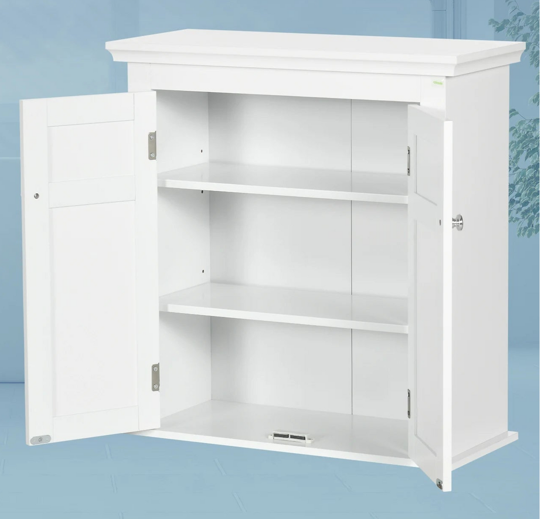 Petit meuble de rangement chambre de couleur blanche 58x24x60 cm - vente privée 200007763:201336104