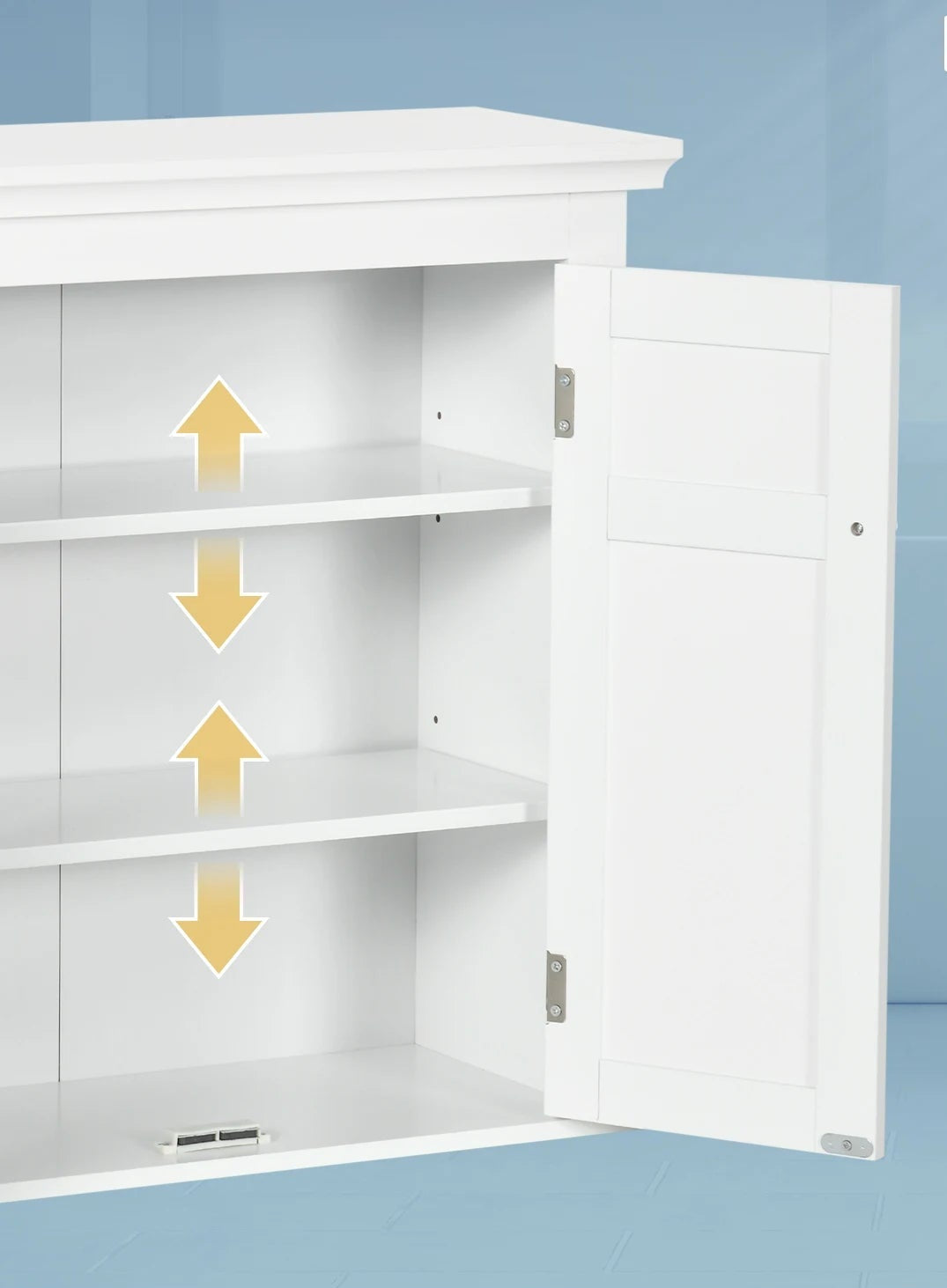 Petit meuble de rangement chambre de couleur blanche 58x24x60 cm - vente privée 200007763:201336104