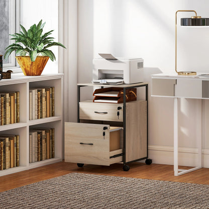 Petit meuble de rangement de bureau 44x40x66,5 cm - vente privée 14:193;200007763:201336104