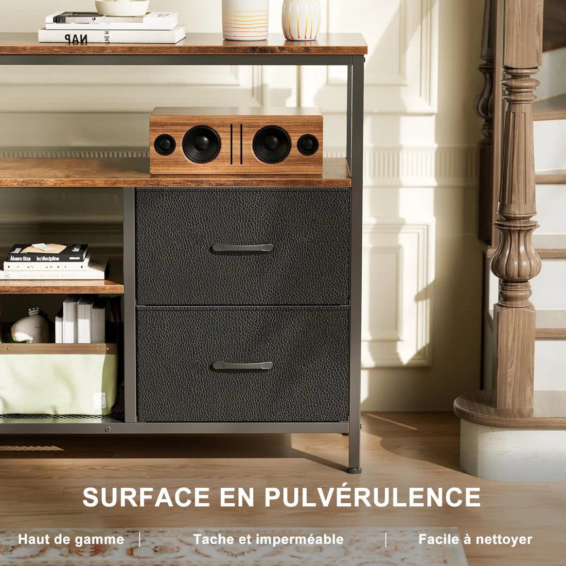 Petit meuble de rangement pas cher à LED - vente privée 14:193Black;200007763:201336101