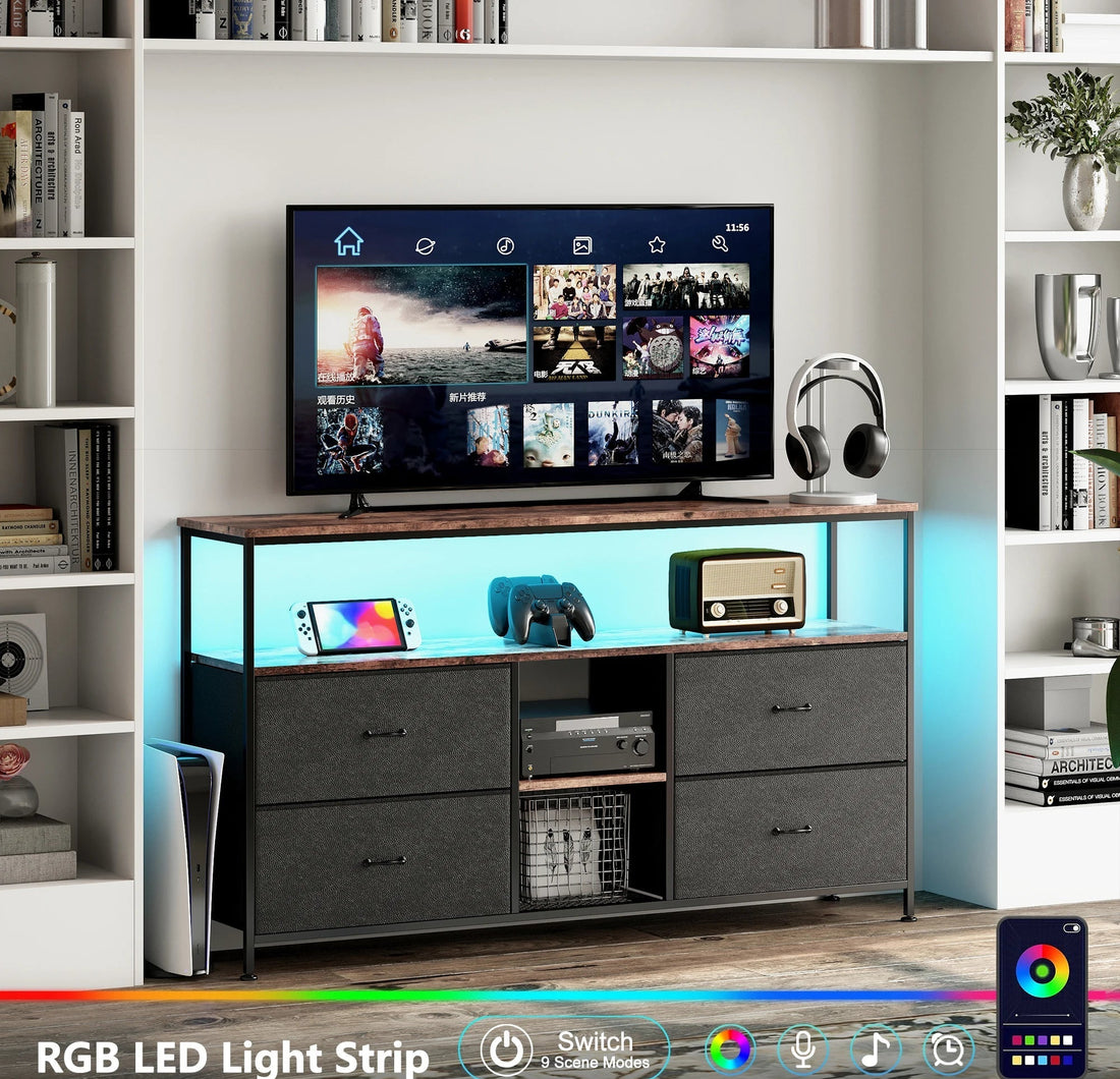 Petit meuble de rangement pas cher à LED - vente privée 14:193Black;200007763:201336101