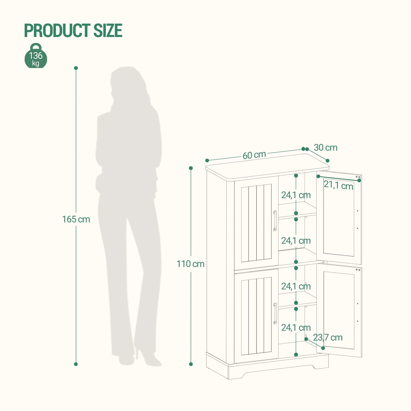 Petit meuble de rangement salon avec porte - 14:29;200007763:201336101