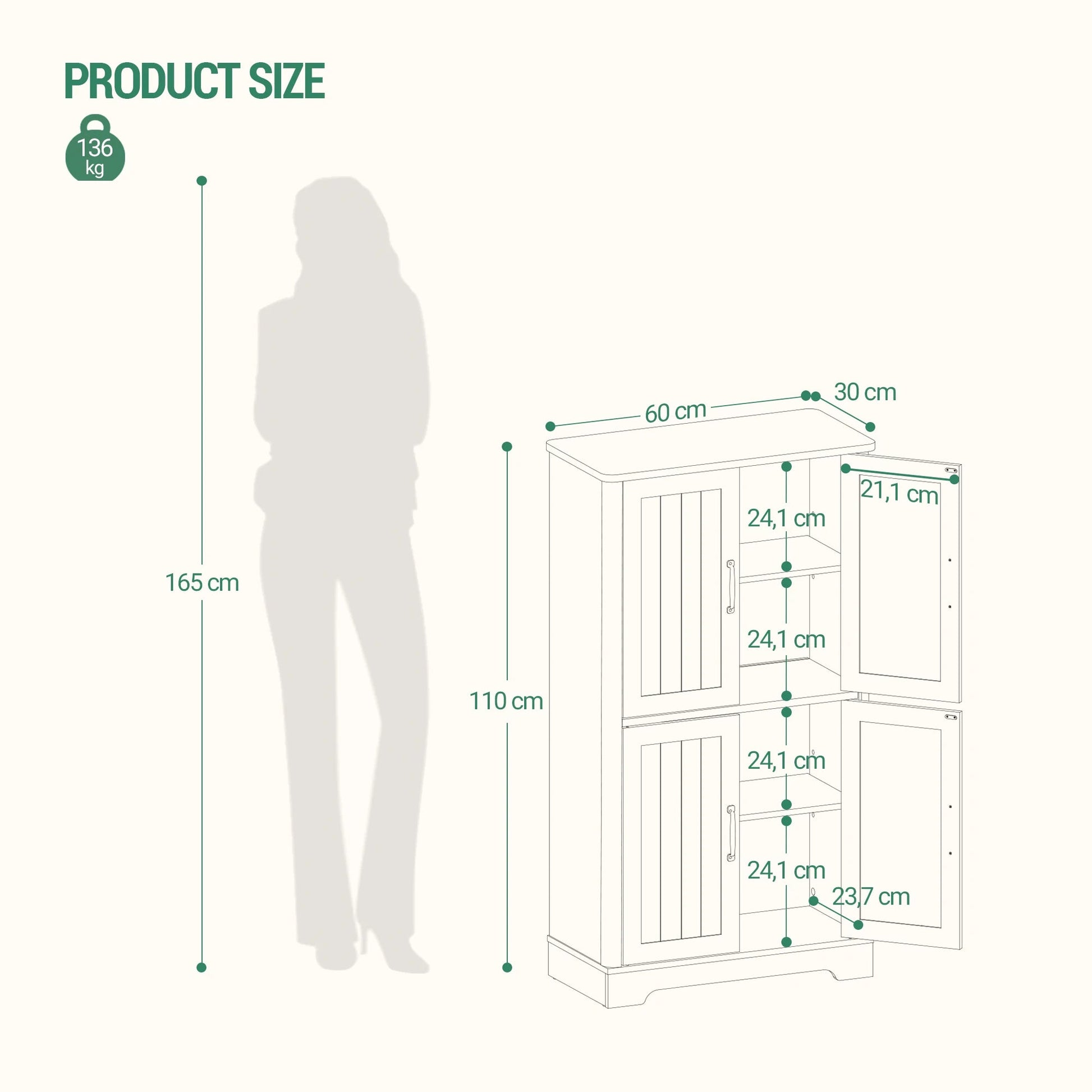 Petit meuble de rangement salon avec porte - 14:29;200007763:201336101