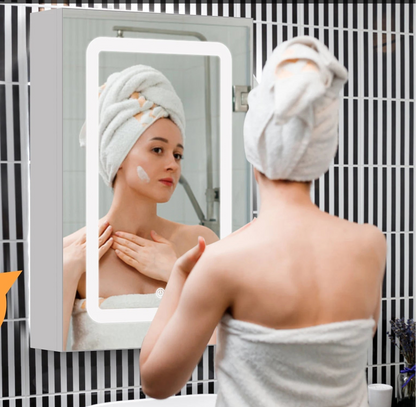 Petit meuble salle de bain mural à led - vente privée 14:29Double Door;200007763:201336101