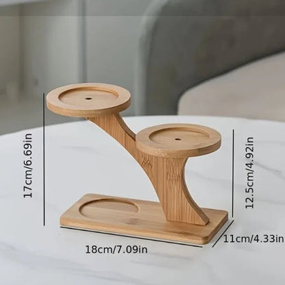 Petite étagère bureau en bois pour pot de fleur - vente privée 14:10Style 1