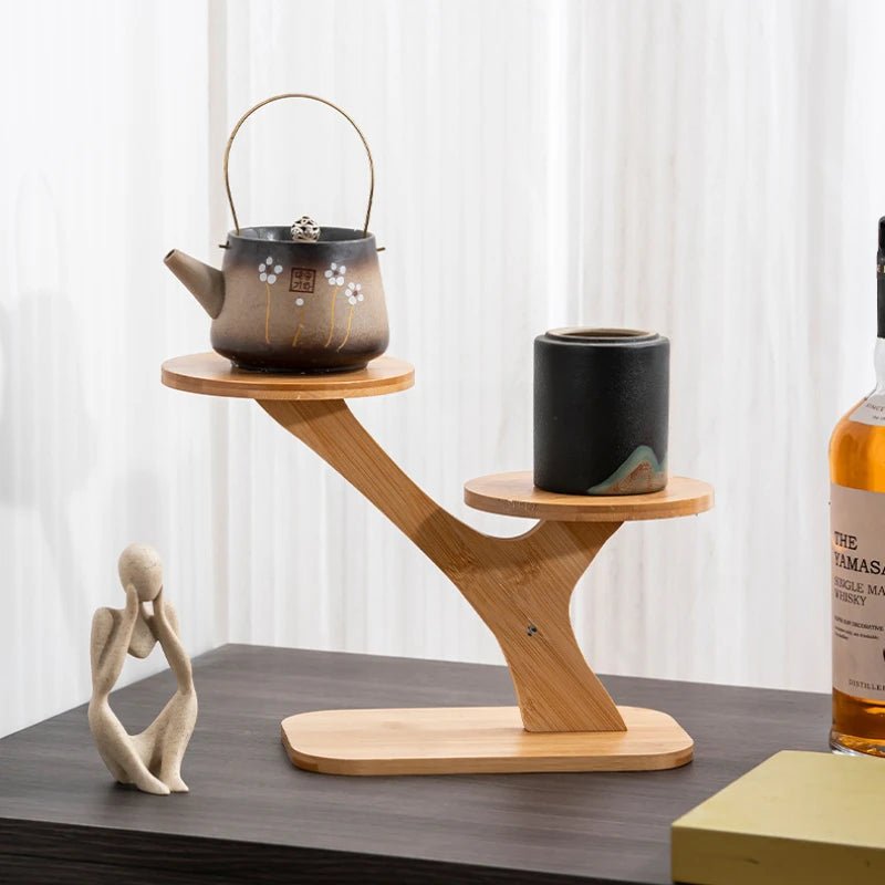 Petite étagère bureau en bois pour pot de fleur - vente privée 14:173Style 3