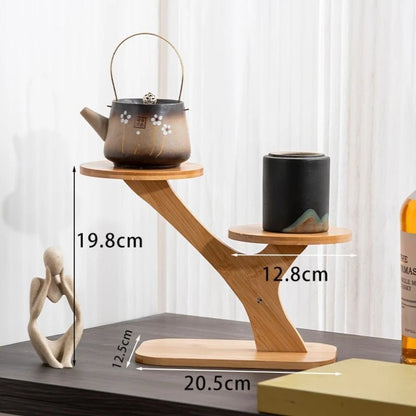 Petite étagère bureau en bois pour pot de fleur - vente privée 14:173Style 3