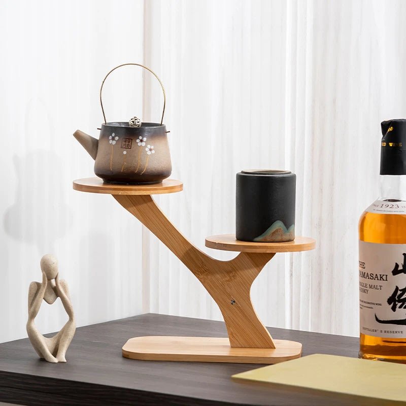 Petite étagère bureau en bois pour pot de fleur - vente privée 14:173Style 3