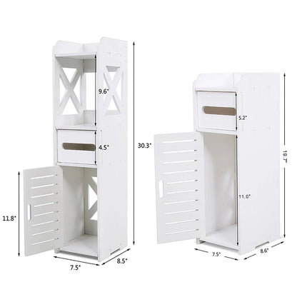 Petite étagère salle de bain blanche - vente privée 14:29