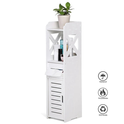 Petite étagère salle de bain blanche - vente privée 14:29