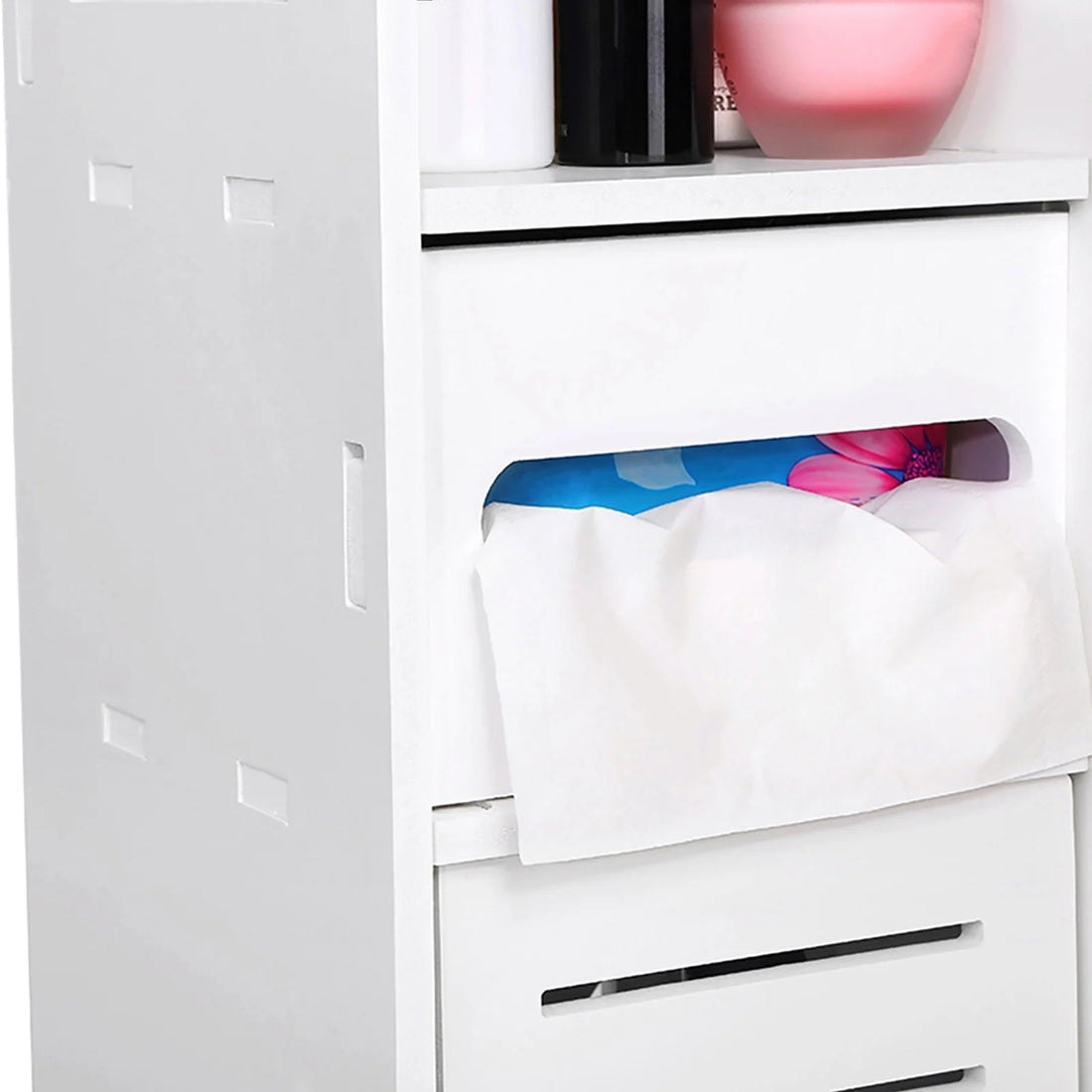 Petite étagère salle de bain blanche - vente privée 14:29
