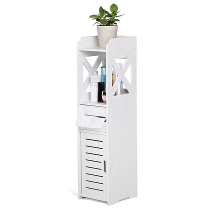 Petite étagère salle de bain blanche - vente privée 14:29