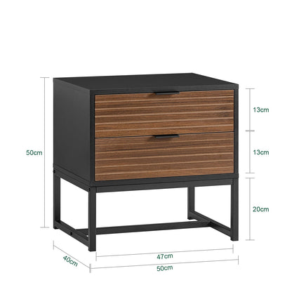 petite table de nuit carrée en bois - vente privée 14:193;200007763:201336101
