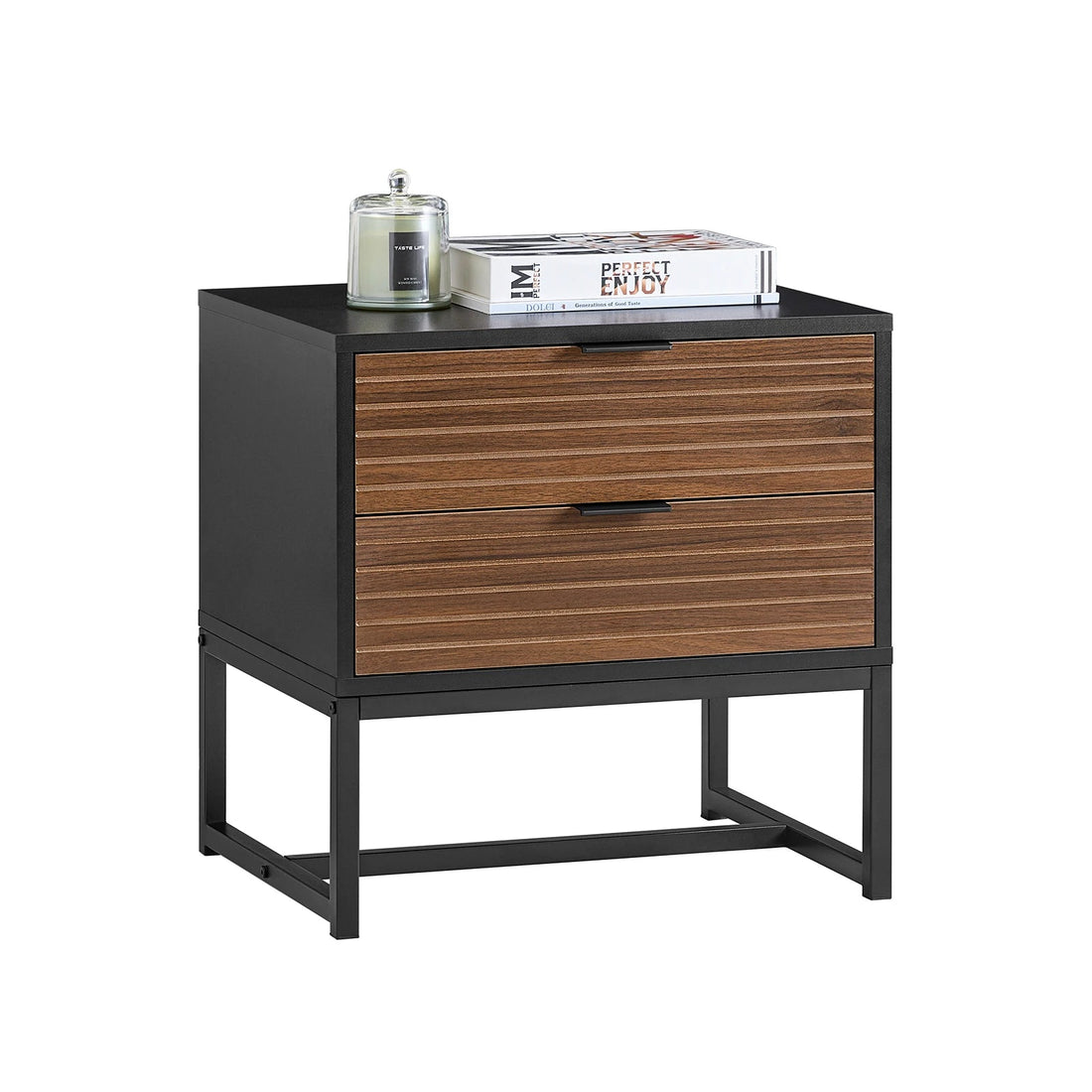 petite table de nuit carrée en bois - vente privée 14:193;200007763:201336101