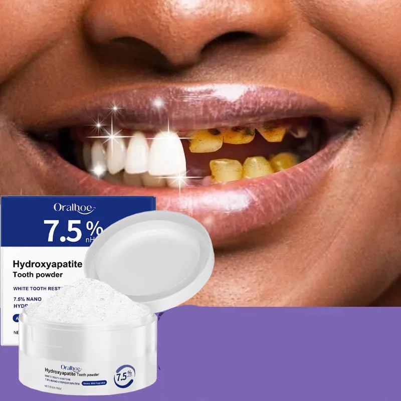 Poudre de blanchiment dentaire : des dents plus blanche en 7 jours - vente privée 14:1733PCS