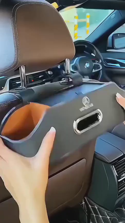 Boite à mouchoir de  voiture + Rangement multifonction  BMV