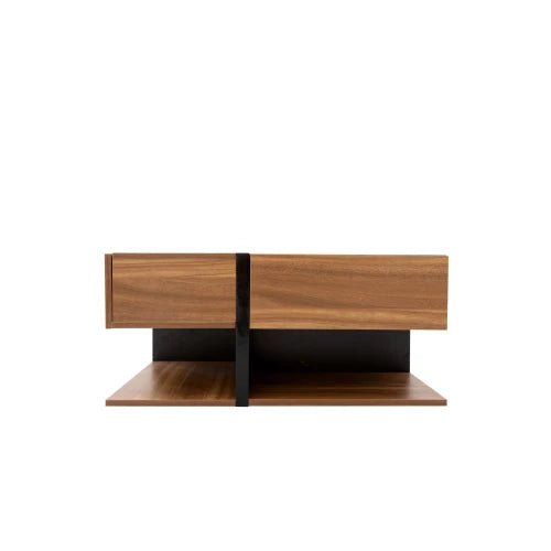 Table basse à 4 tiroirs premium 78*78*36cm - vente privée 200007763:201336101
