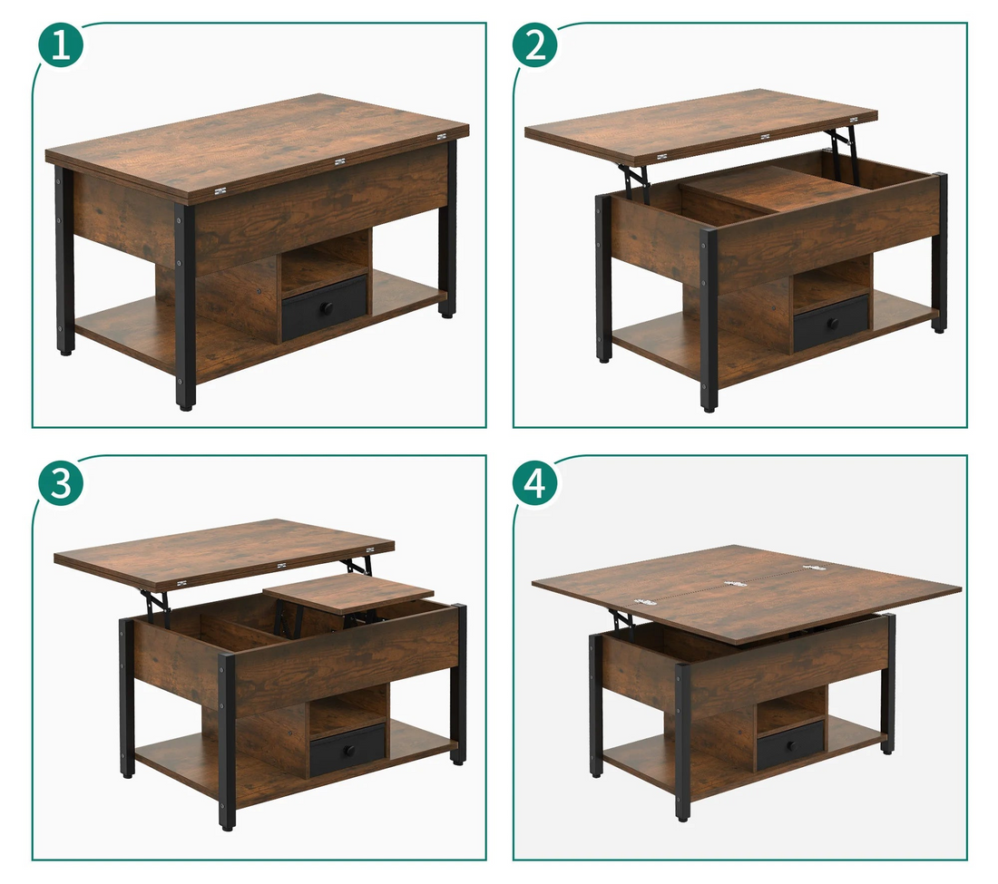 Table basse à manger convertible en bois - vente privée 14:200006154;200007763:201336101