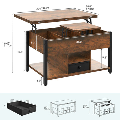 Table basse à manger convertible en bois - vente privée 14:200006154;200007763:201336101