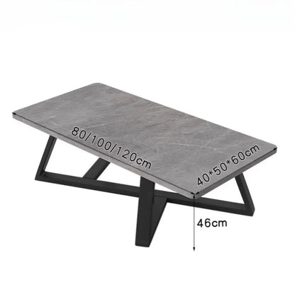 Table basse basse et épurée pour salon - vente privée 14:200000195B-100cm