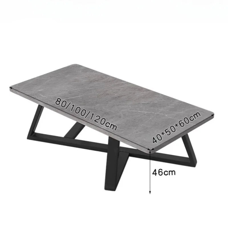 Table basse basse et épurée pour salon - vente privée 14:200000195B-100cm