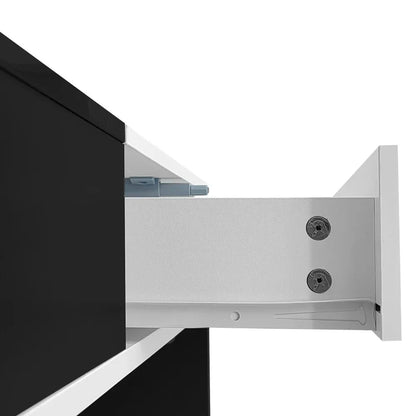 Table basse blanc scandinave 105 X 60 X 40 Cm - 14:193natural+deep blue;200007763:201336101