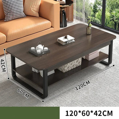 Table basse bois blanc en forme de rectangle - vente privée 14:200143091120cm