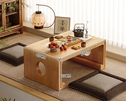 Table basse bois clair de style japonais - vente privée 14:200004889style1