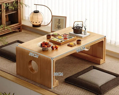 Table basse bois clair de style japonais - vente privée 14:200006152style5