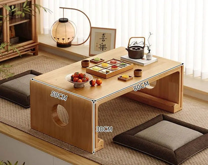 Table basse bois clair de style japonais - vente privée 14:200006155style4